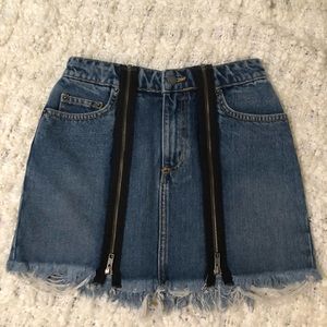 Denim skirt
